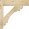 Ekena Millwork Olympic Block Rough Sawn Outlooker, Douglas Fir, 6"W x 20"D x 20"H OUT06X20X20OLY05RDF - alternate 3